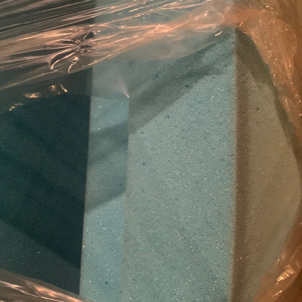 3 inch gel foam mattress topper, fits queen size bed.